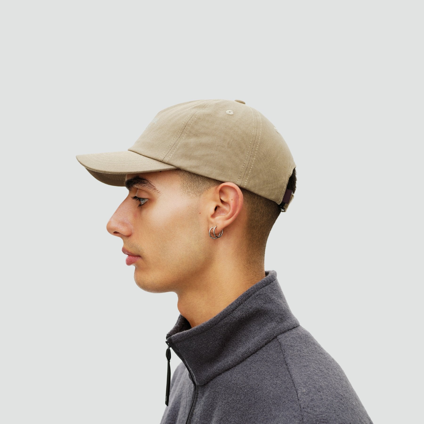 Off-Race Cotton Cap - Dusty Earth