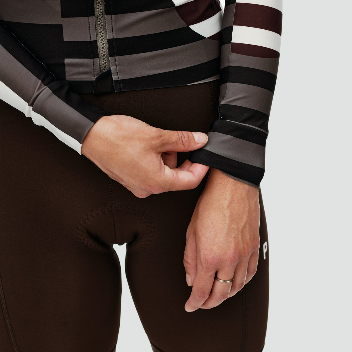 Women's Mechanism Long Sleeve Jersey - Aop International Dark Olive