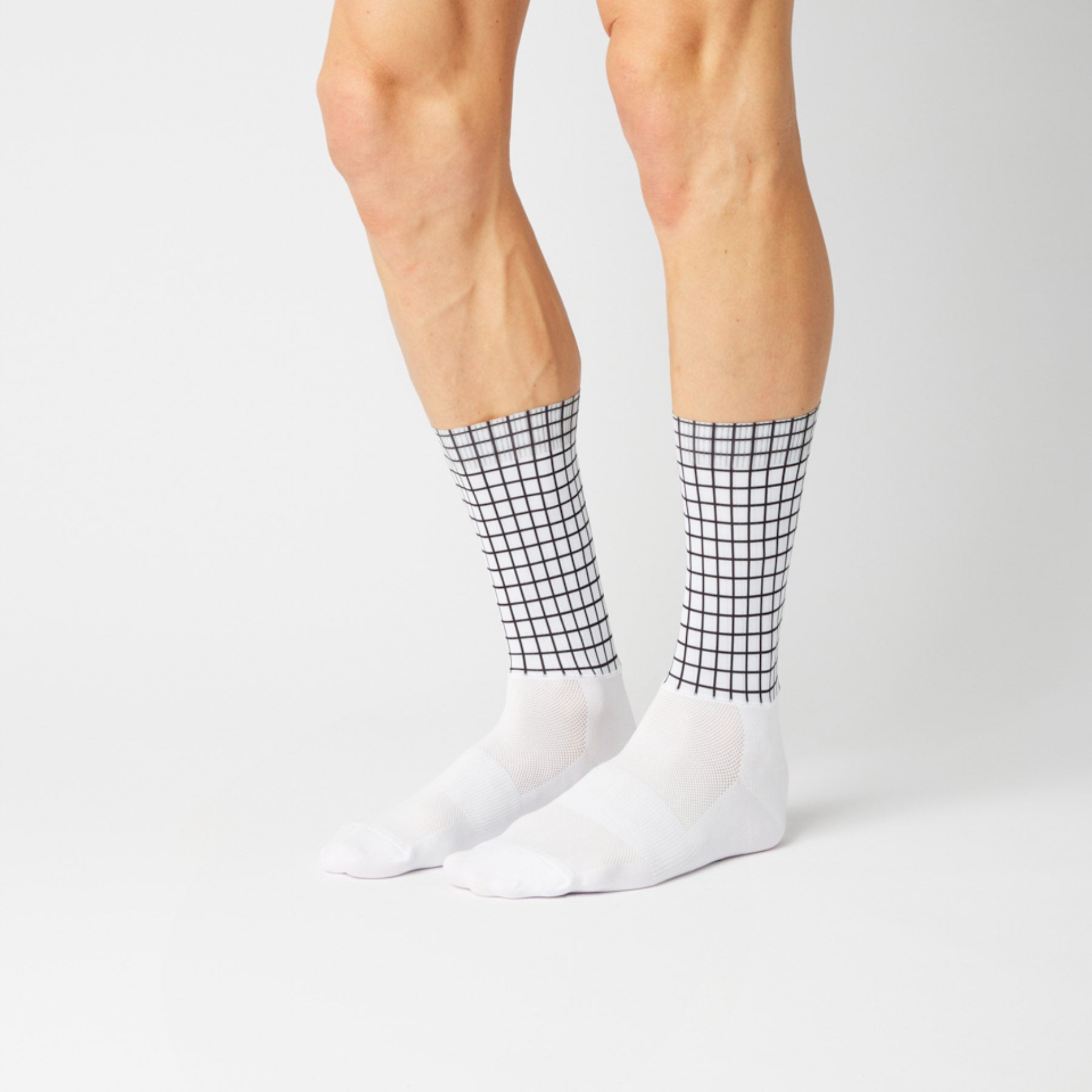 Aero Movement Grid Socks - White