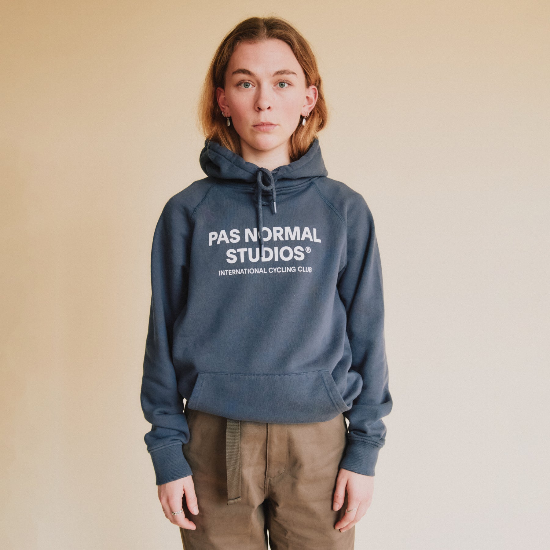 Off-Race Logo Hoodie - Classic Blue