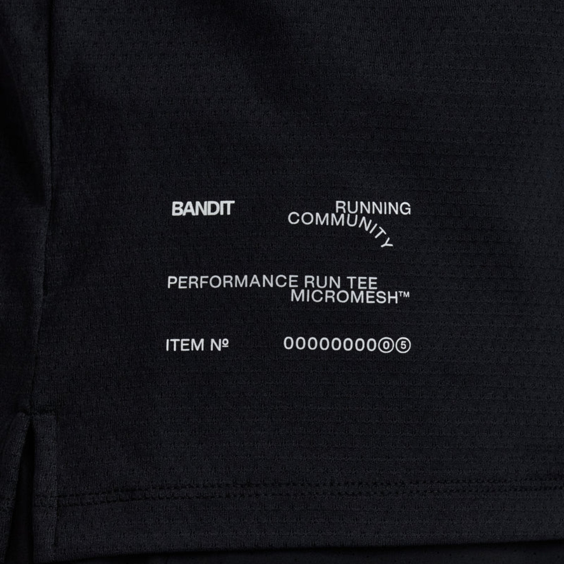 Micromesh™ Run Tee - Black