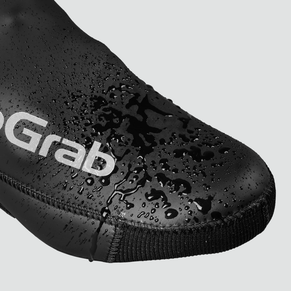 AquaShield Waterproof Winter Road Shoe Covers - Black
