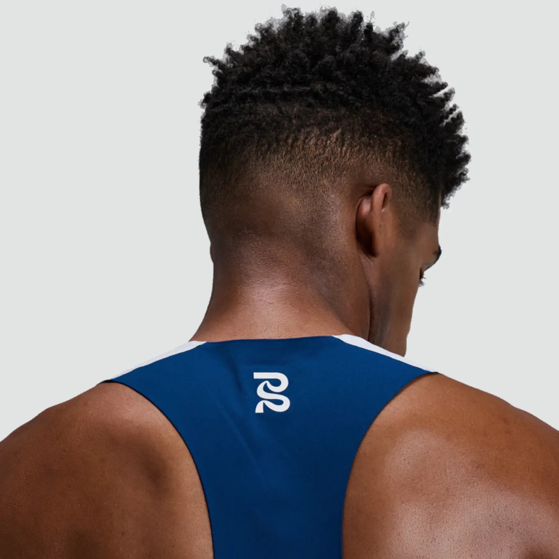 Specter™ Race Singlet - Undertow Ink Blue Multi