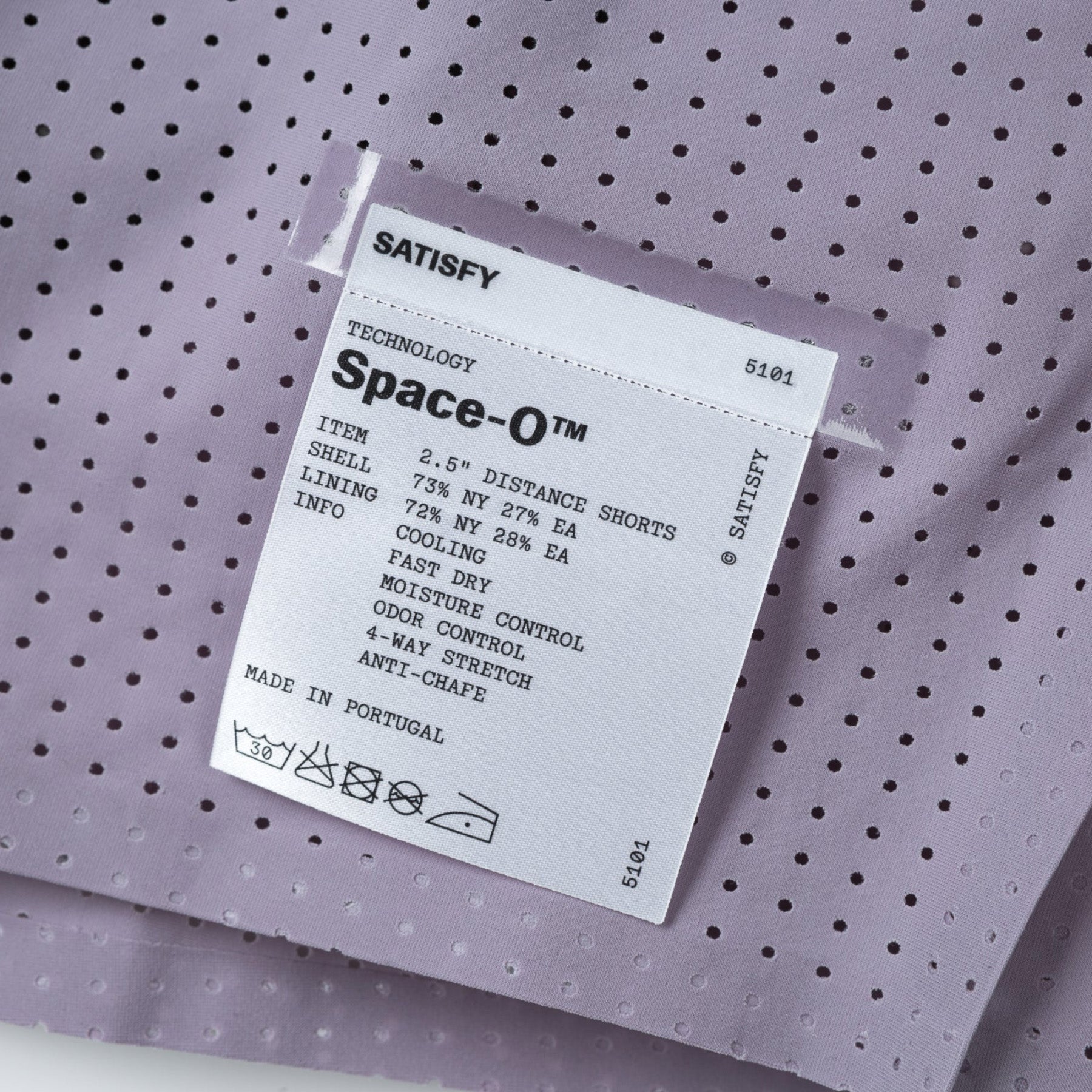 Space-O™ 2.5&quot; Distance Shorts - Lavender Gray