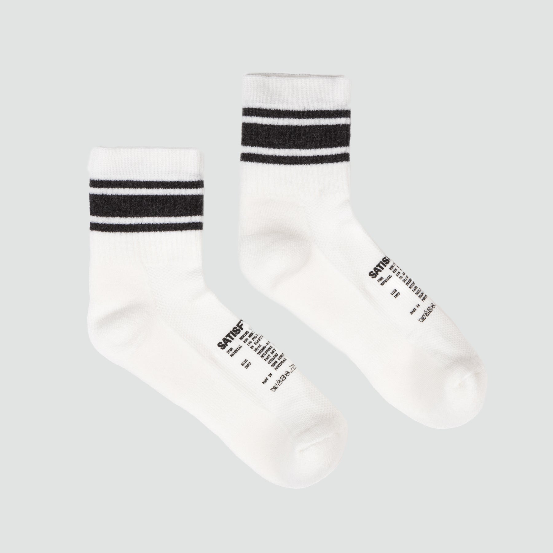 Merino Tube Sock - White