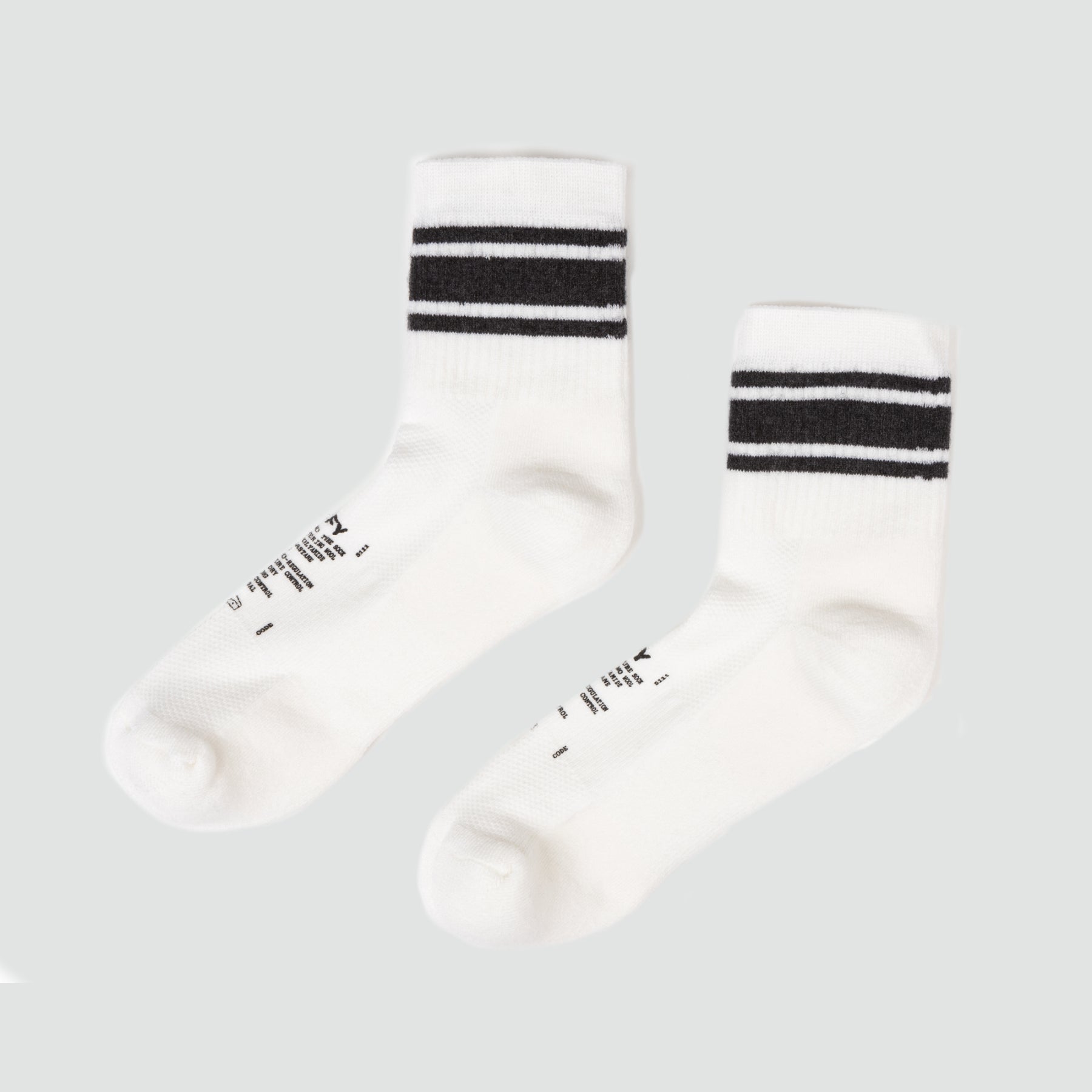 Merino Tube Sock - White