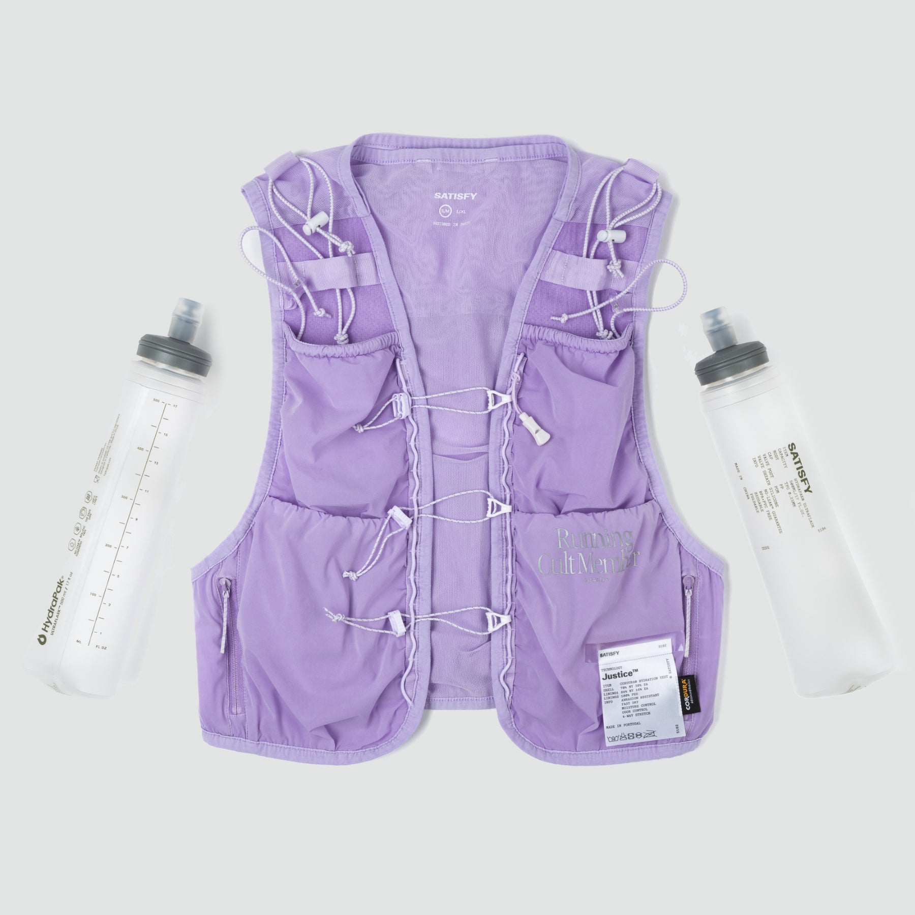 Gilet d&#39;hydratation Justice™ Cordura® 5L - Mineral Lilac