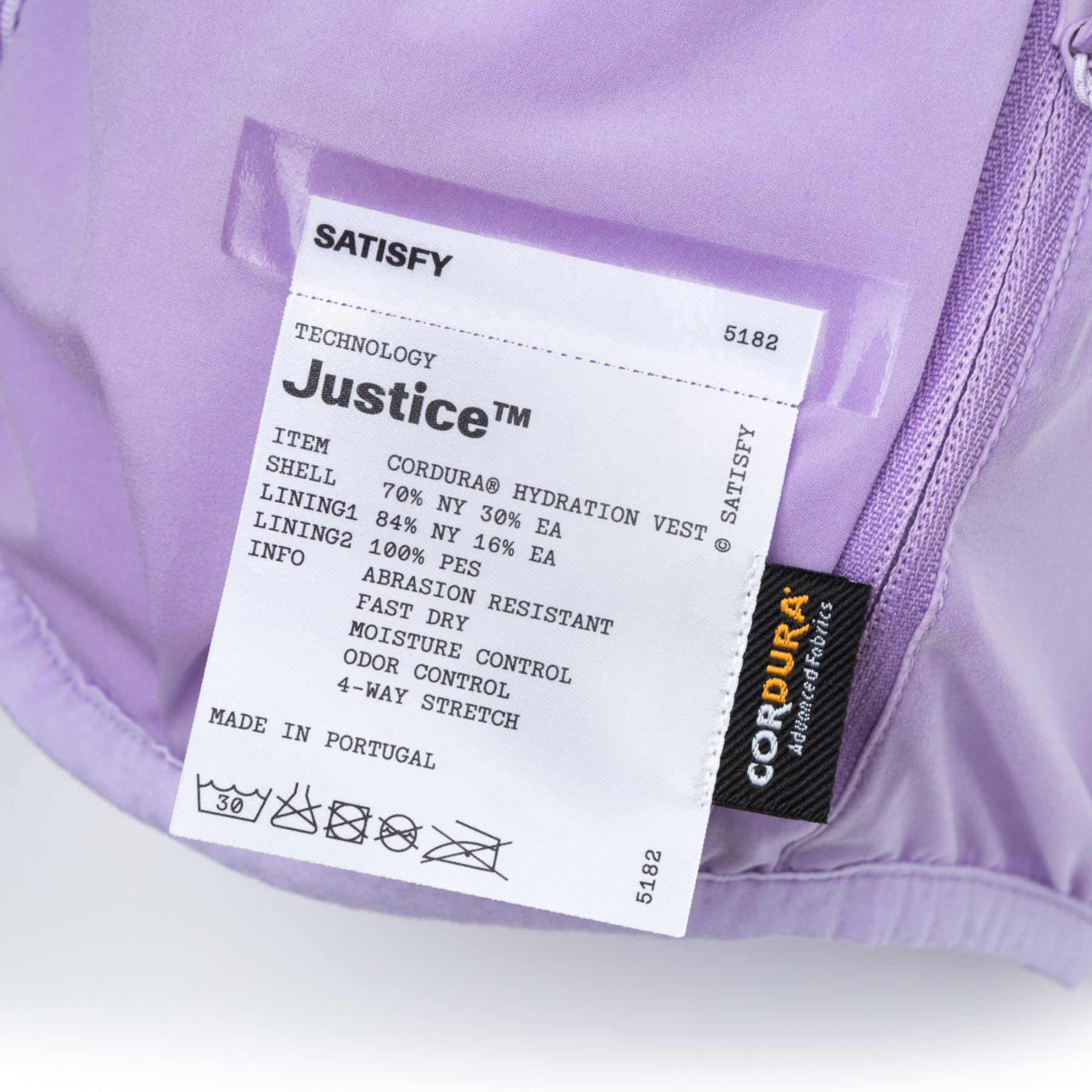 Justice™ Cordura® Hydration Vest 5L - Mineral Lilac