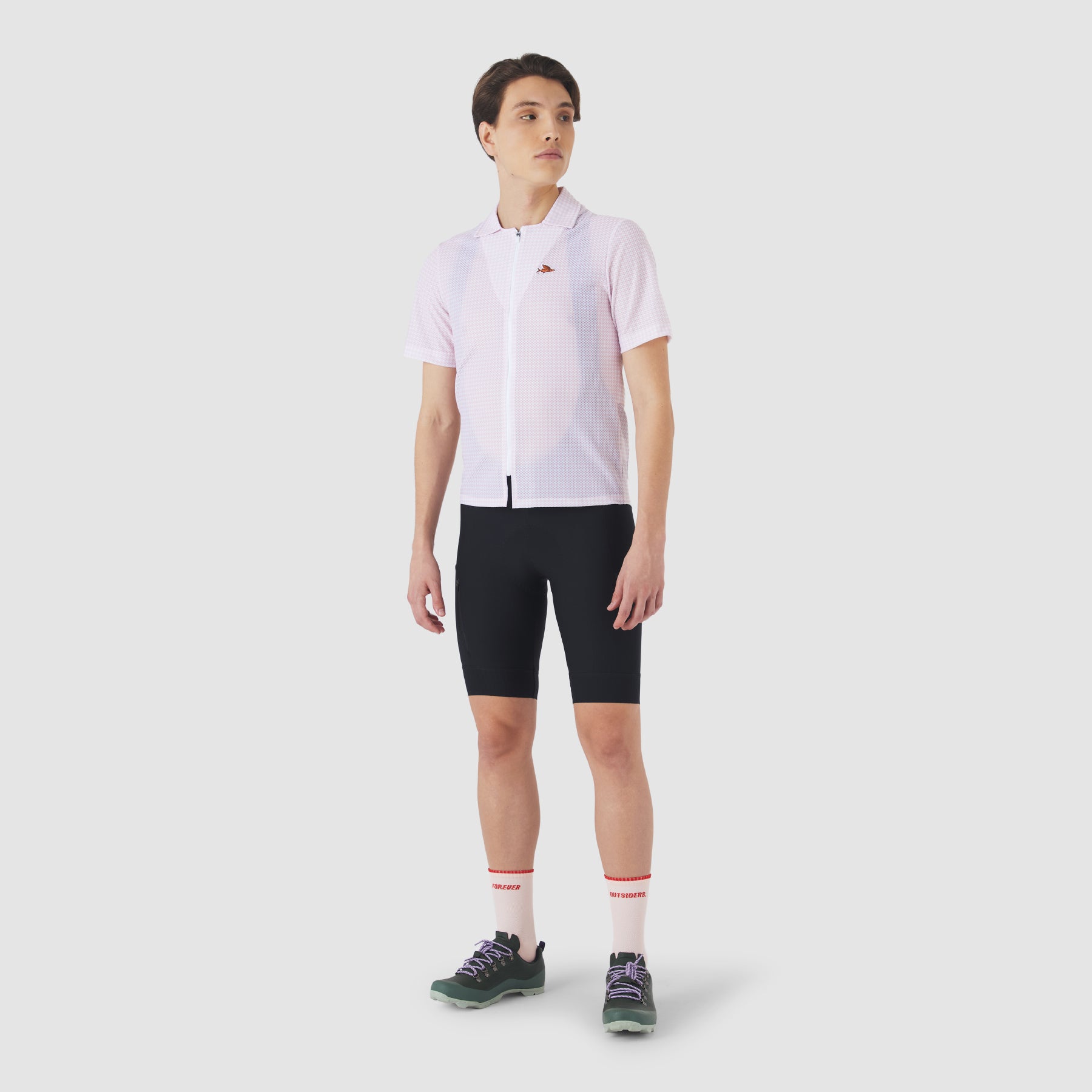 Café du Cycliste Claudine Shirt Short Sleeve - Plush Vichy – Le Club