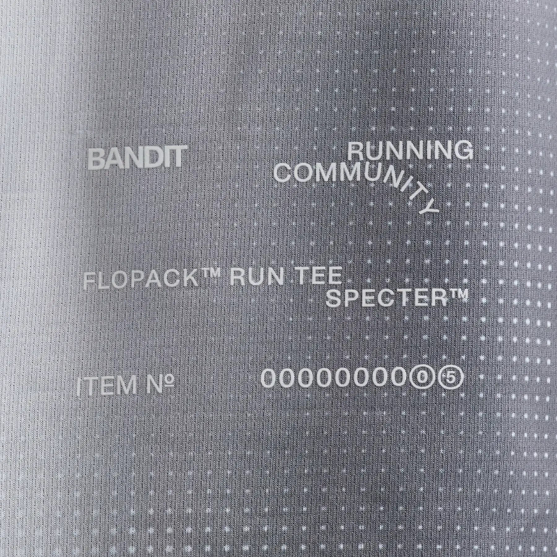 T-shirt Specter™ avec Flopack™ - Motif Micro Geo Gradient - Ardoise / Plâtre