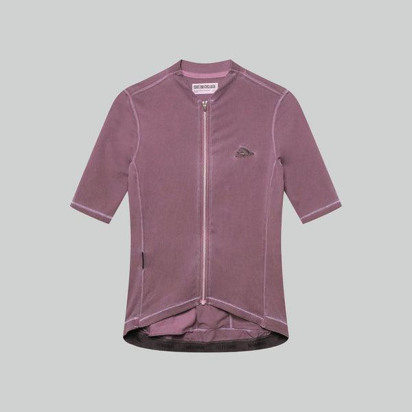 Café du Cycliste Women's Laurette Jersey - Cold Dye Mineral Pink