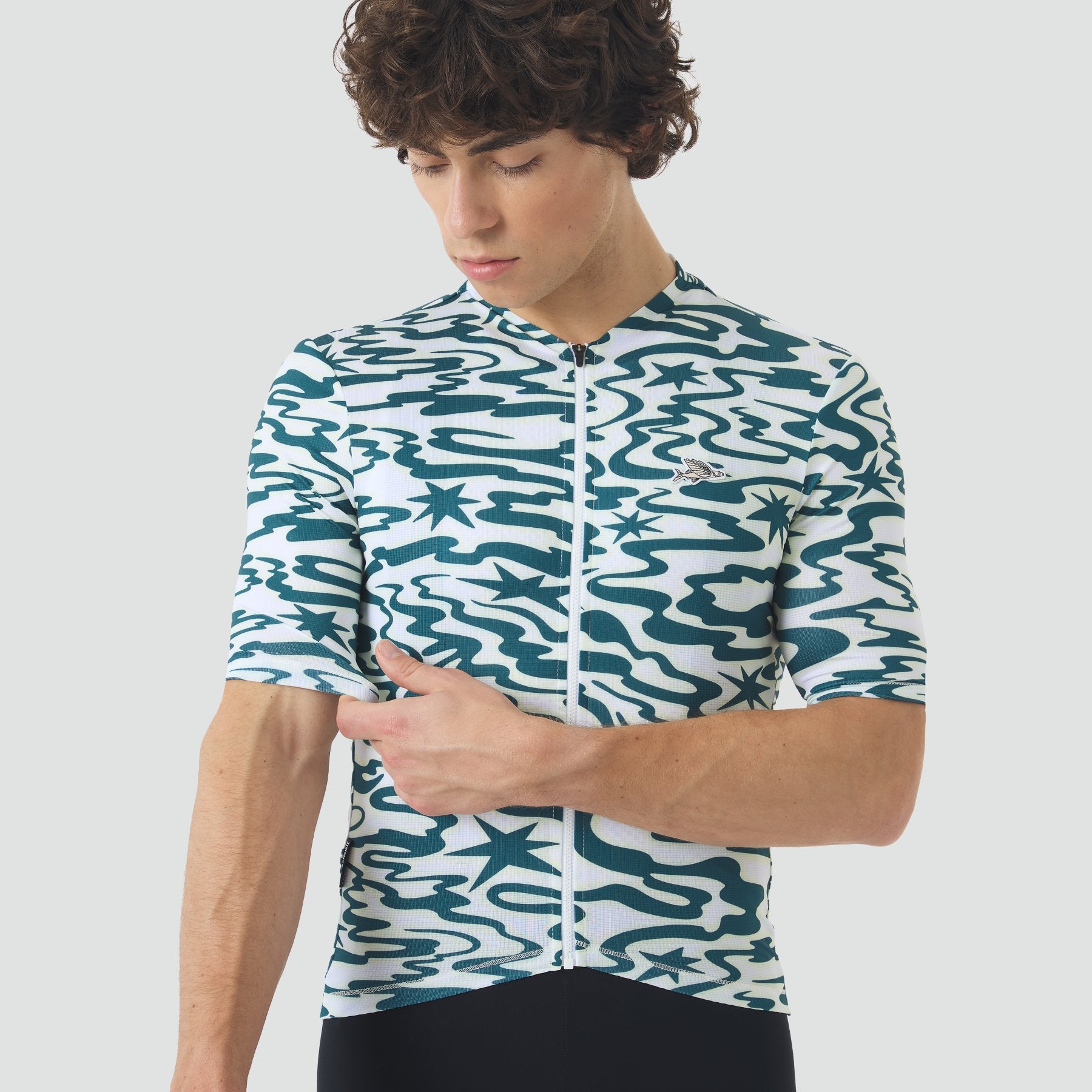 Laurette Jersey - Stars Dark Sea