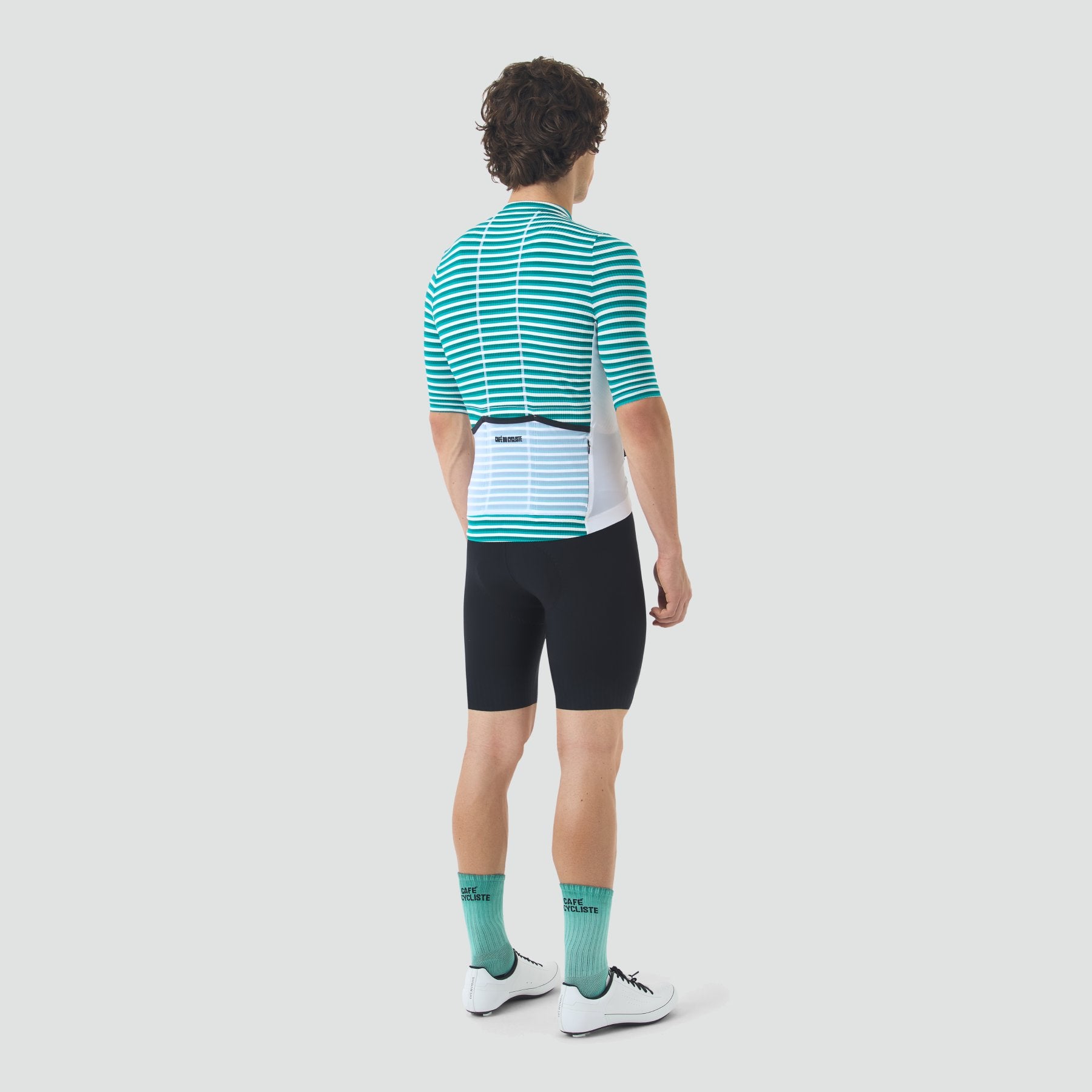 Romy Jersey - White Dark Sea