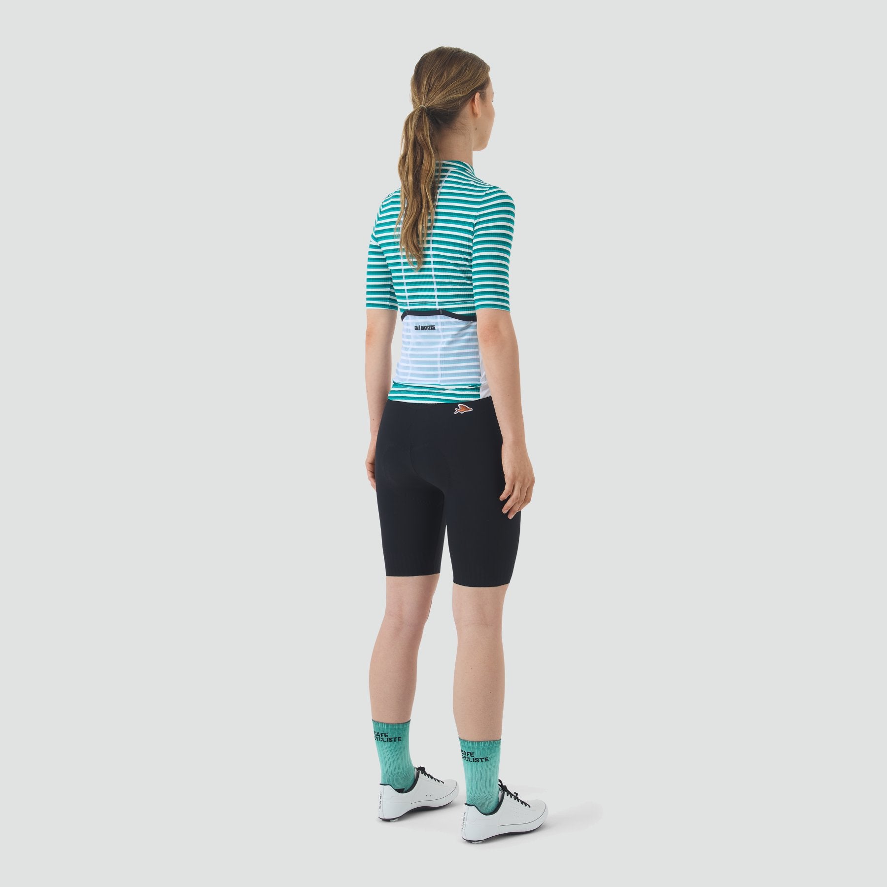 Women's Romy Jersey - White Dark Sea