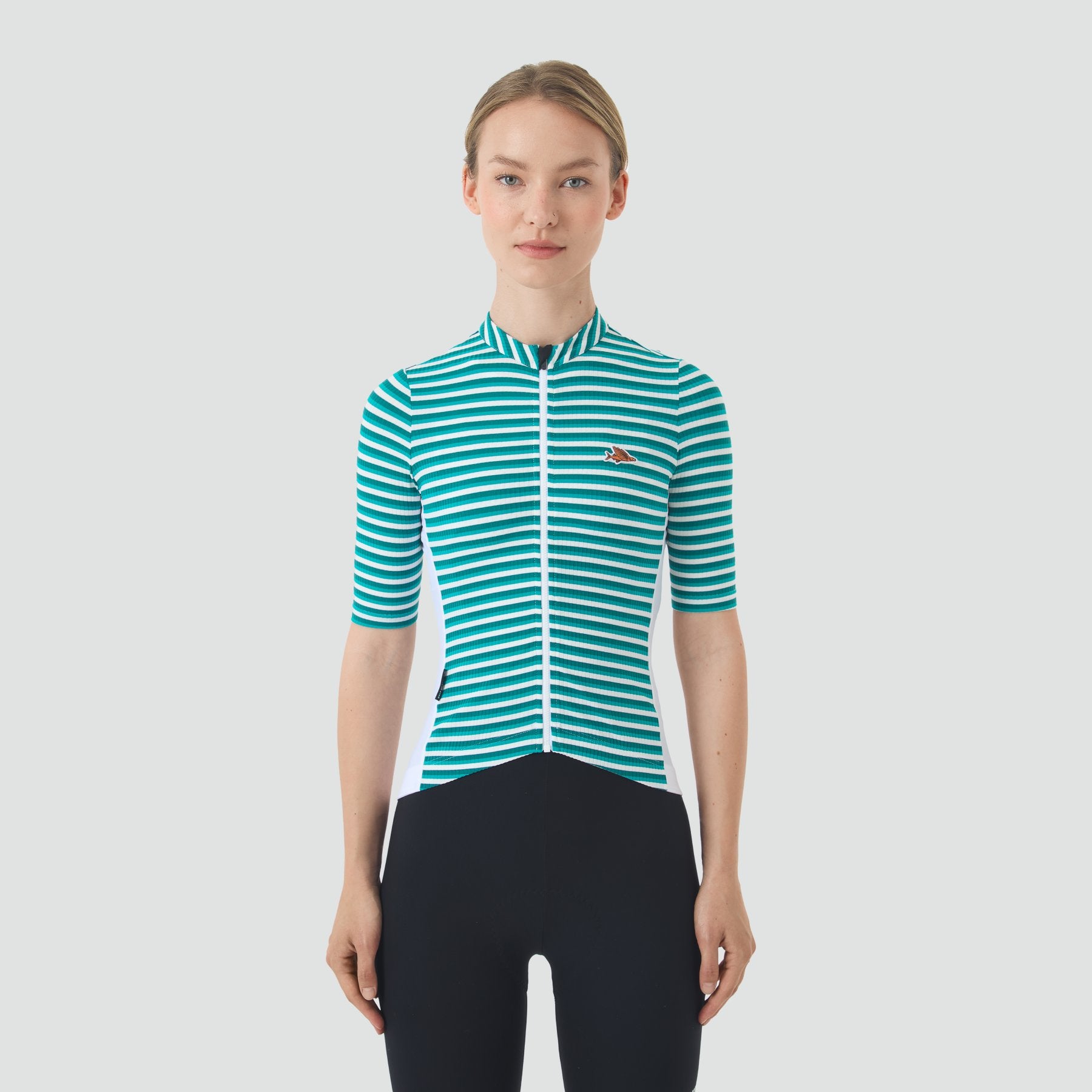 Women's Romy Jersey - White Dark Sea
