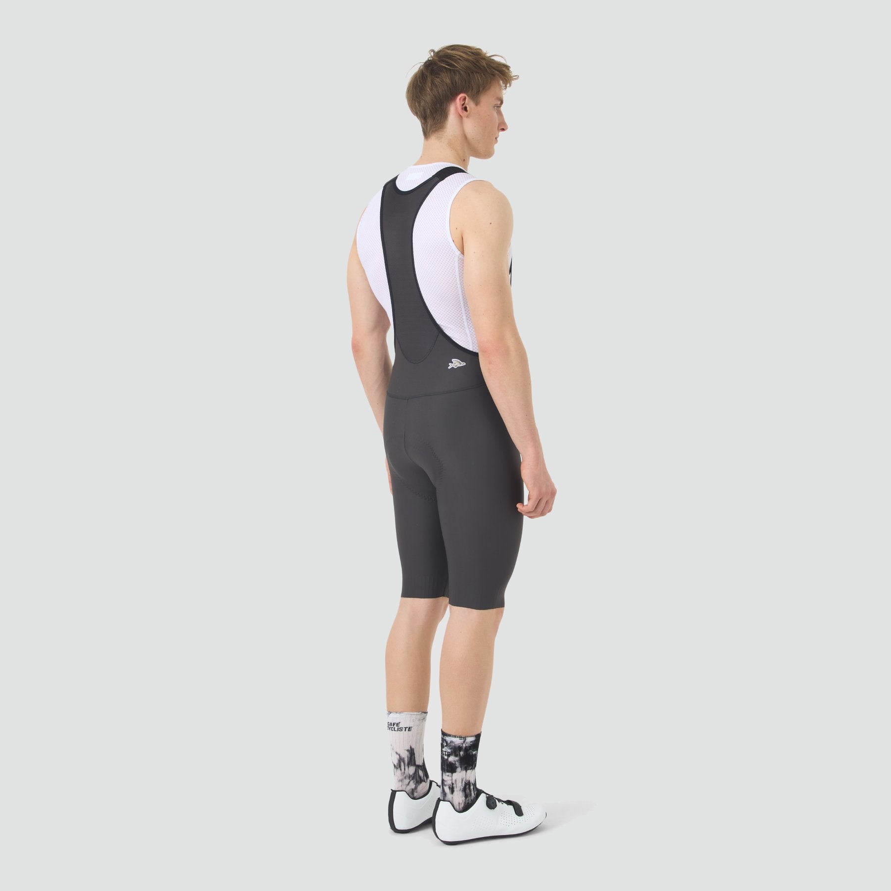 Marinette Bib Short - Anthracite