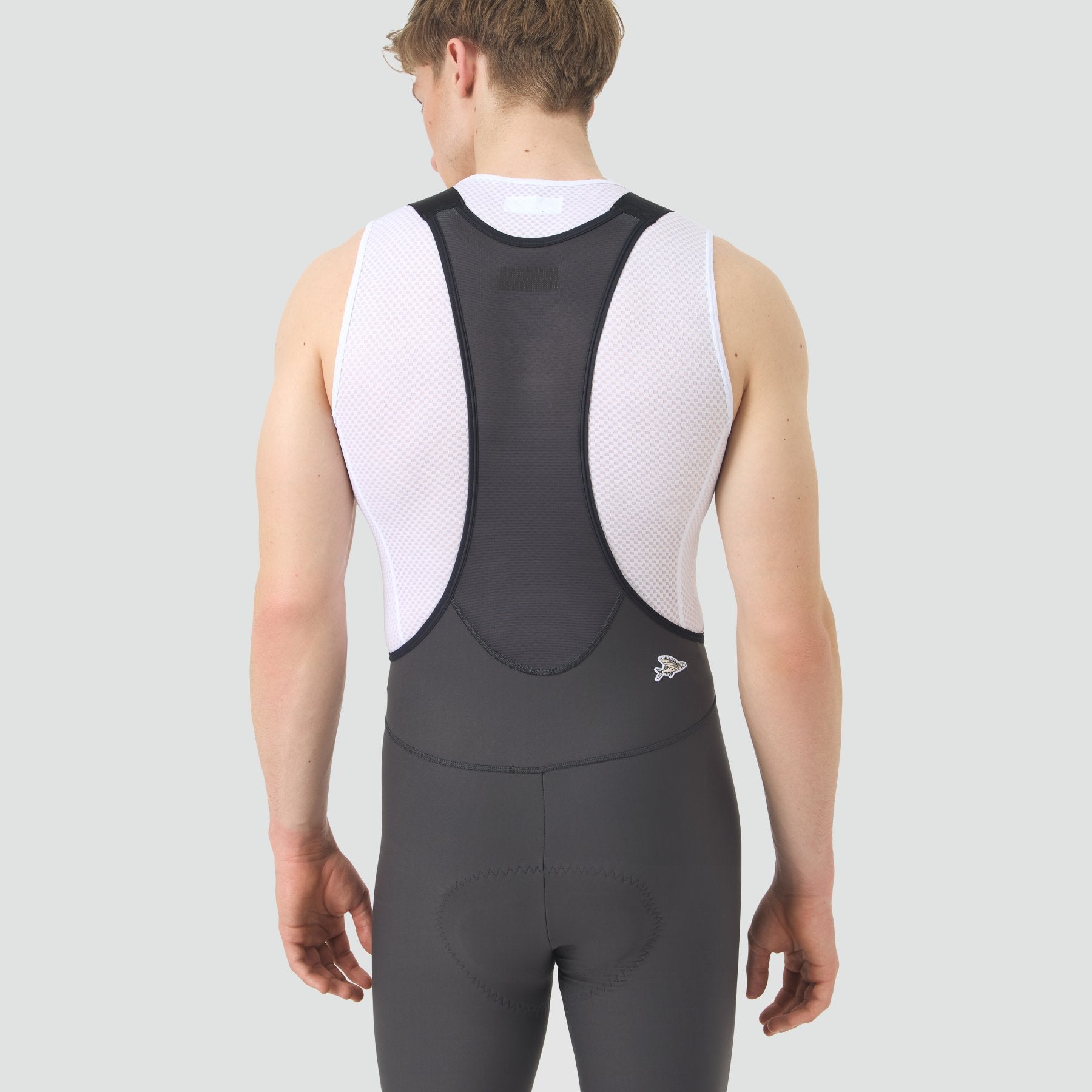 Marinette Bib Short - Anthracite
