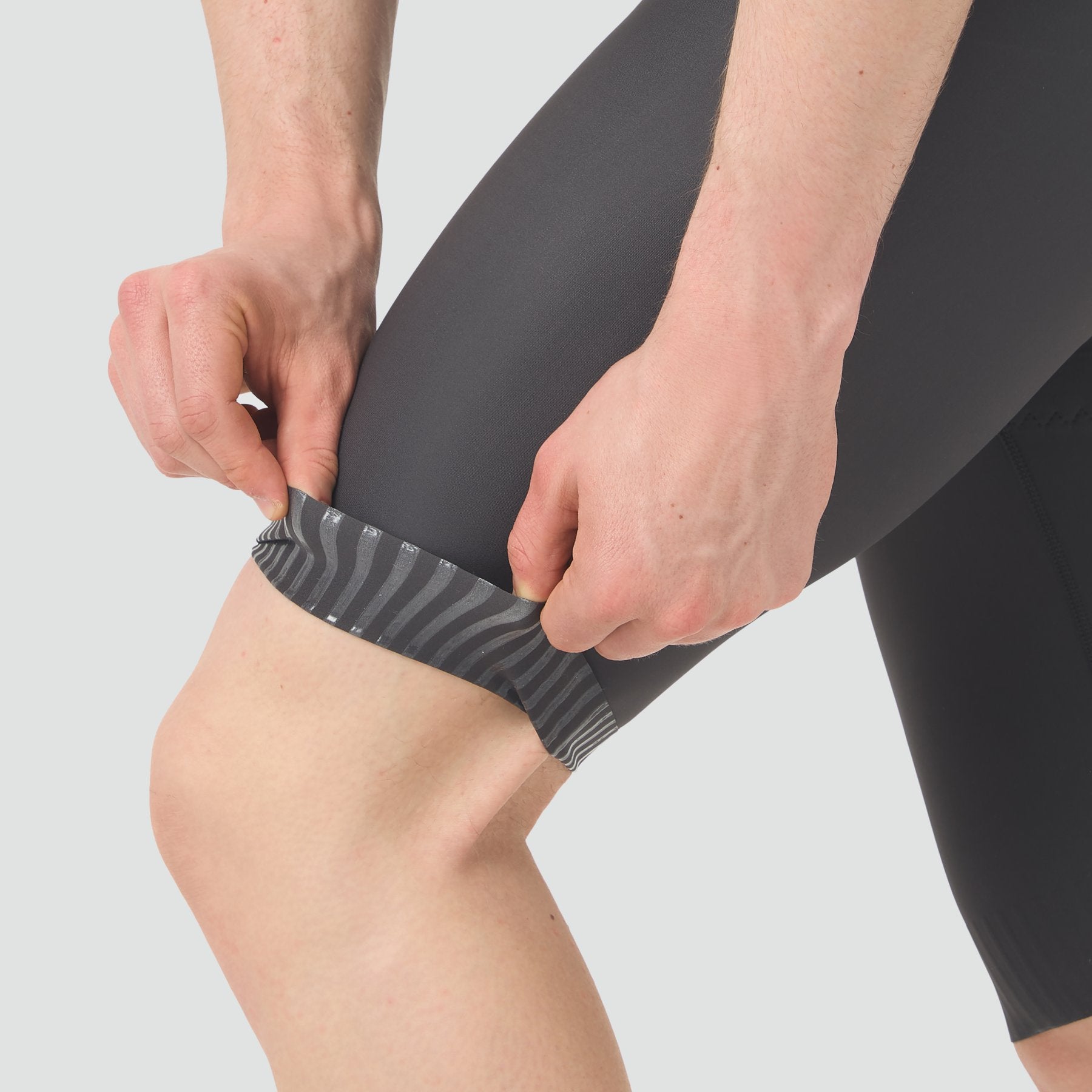 Marinette Bib Short - Anthracite