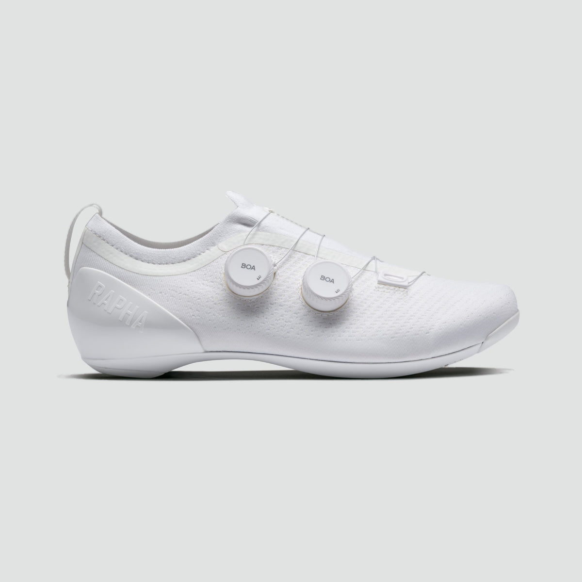 Pro Team Powerweave Road Shoes - White/Light Grey