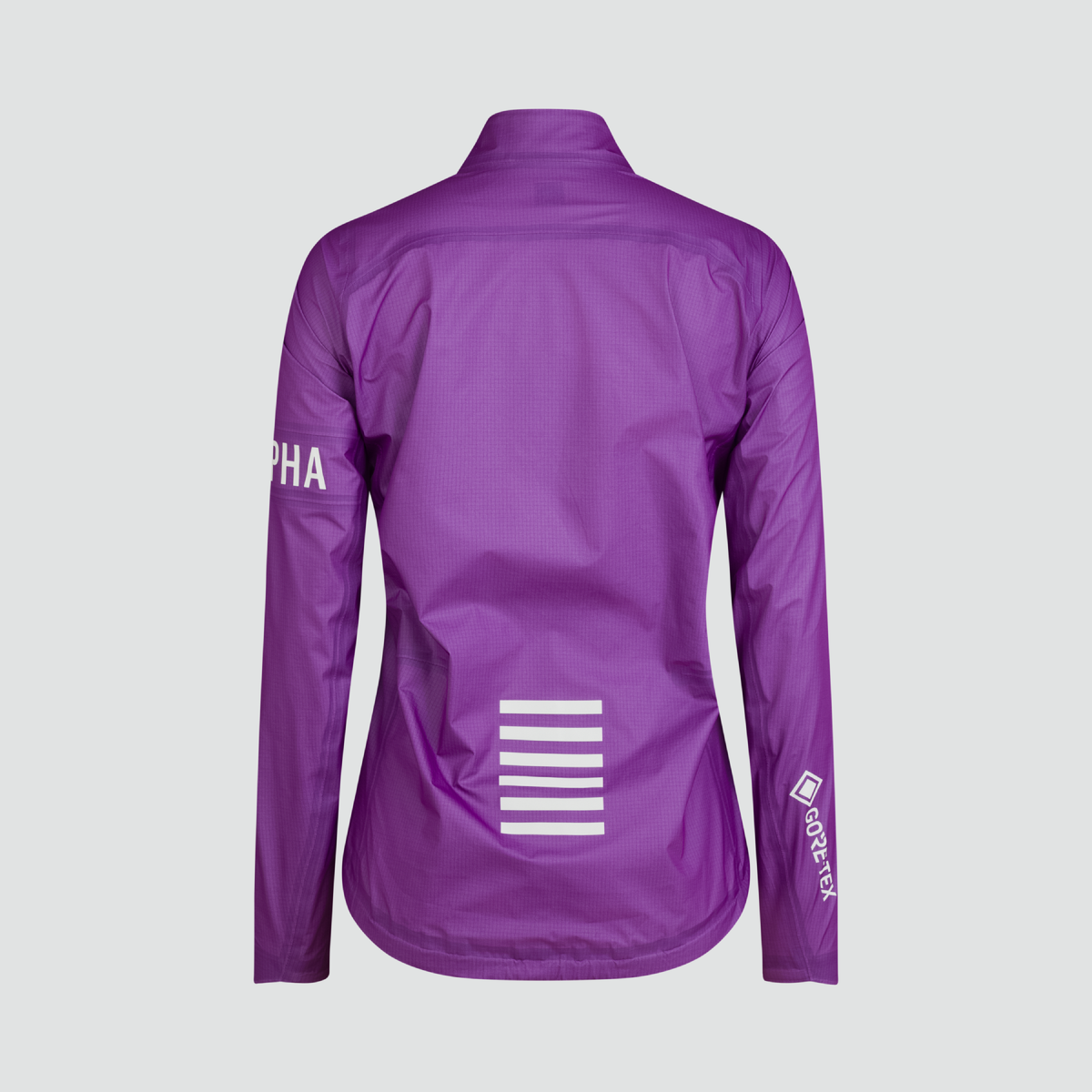Women's Pro Team Gore-Tex LW Rain Jacket II - Deep Magenta/White
