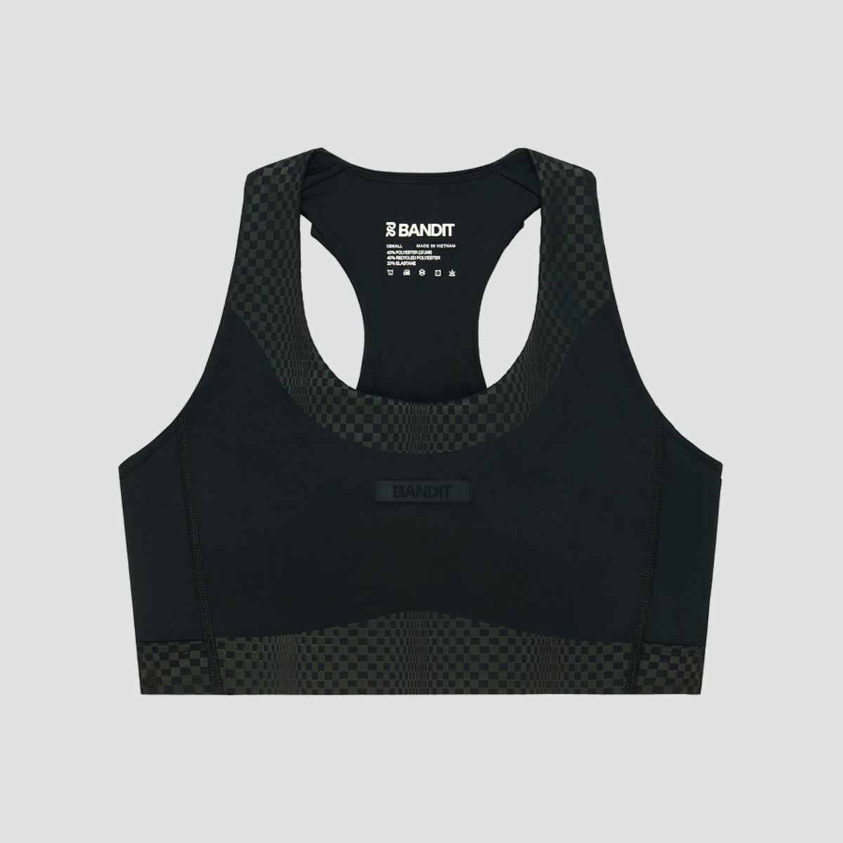 Women's Stamina-V™ Threshold Run Bra - Black