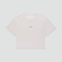 Women's Micromesh™ Cropped Run Tee - Plaster