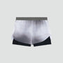 Short de Course CoolGrid™ 2-en-1 - Micro Geo Gradient - Ardoise / Plâtre