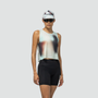 Women's Cropped Race Singlet - Fog