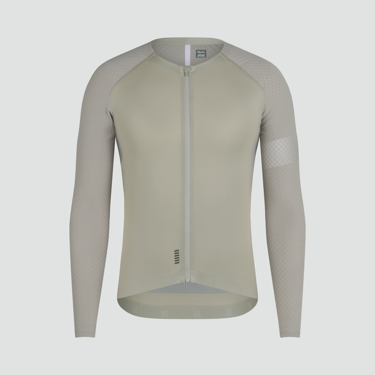 Pro Team Long Sleeve Aero Jersey - Seagrass/Silver Reflective