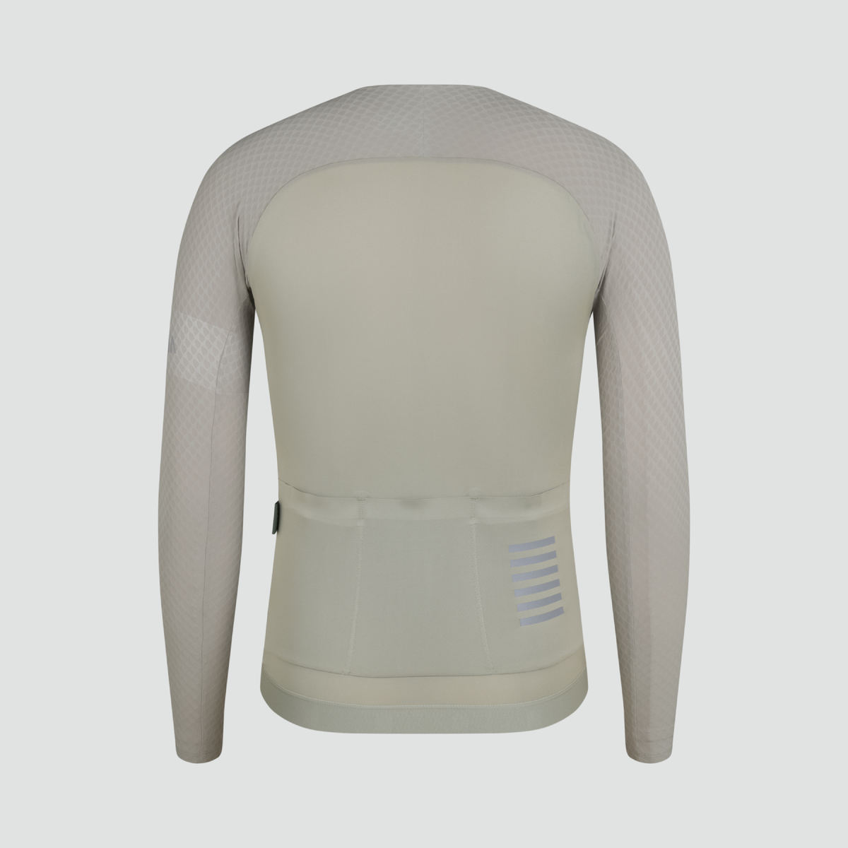 Pro Team Long Sleeve Aero Jersey - Seagrass/Silver Reflective