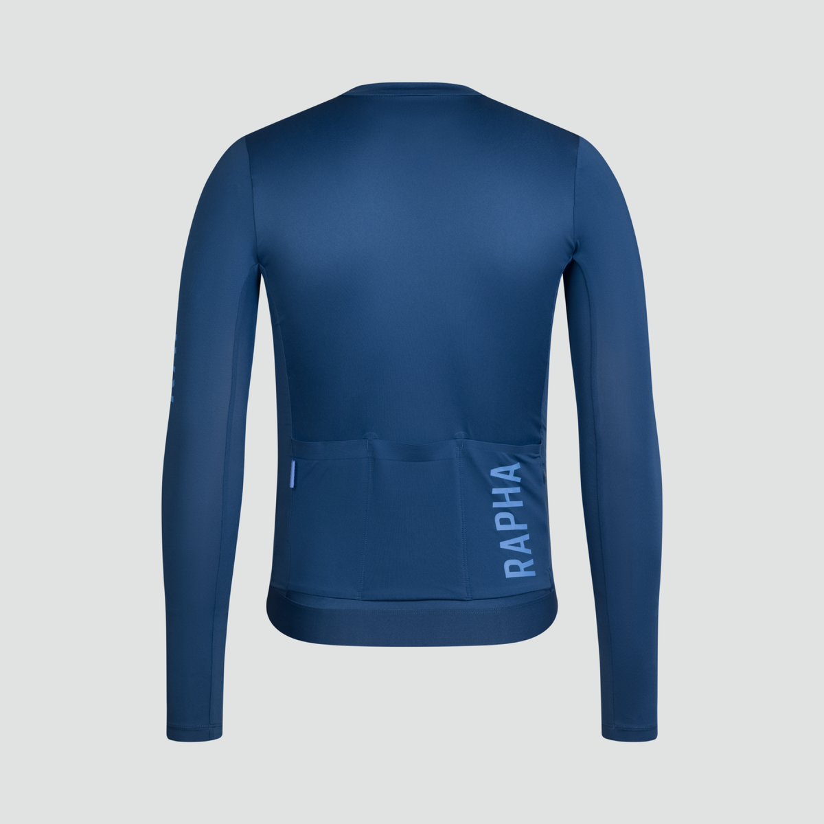 Pro Team Long Sleeve Lightweight Jersey III - Denim Blue/Bluebell
