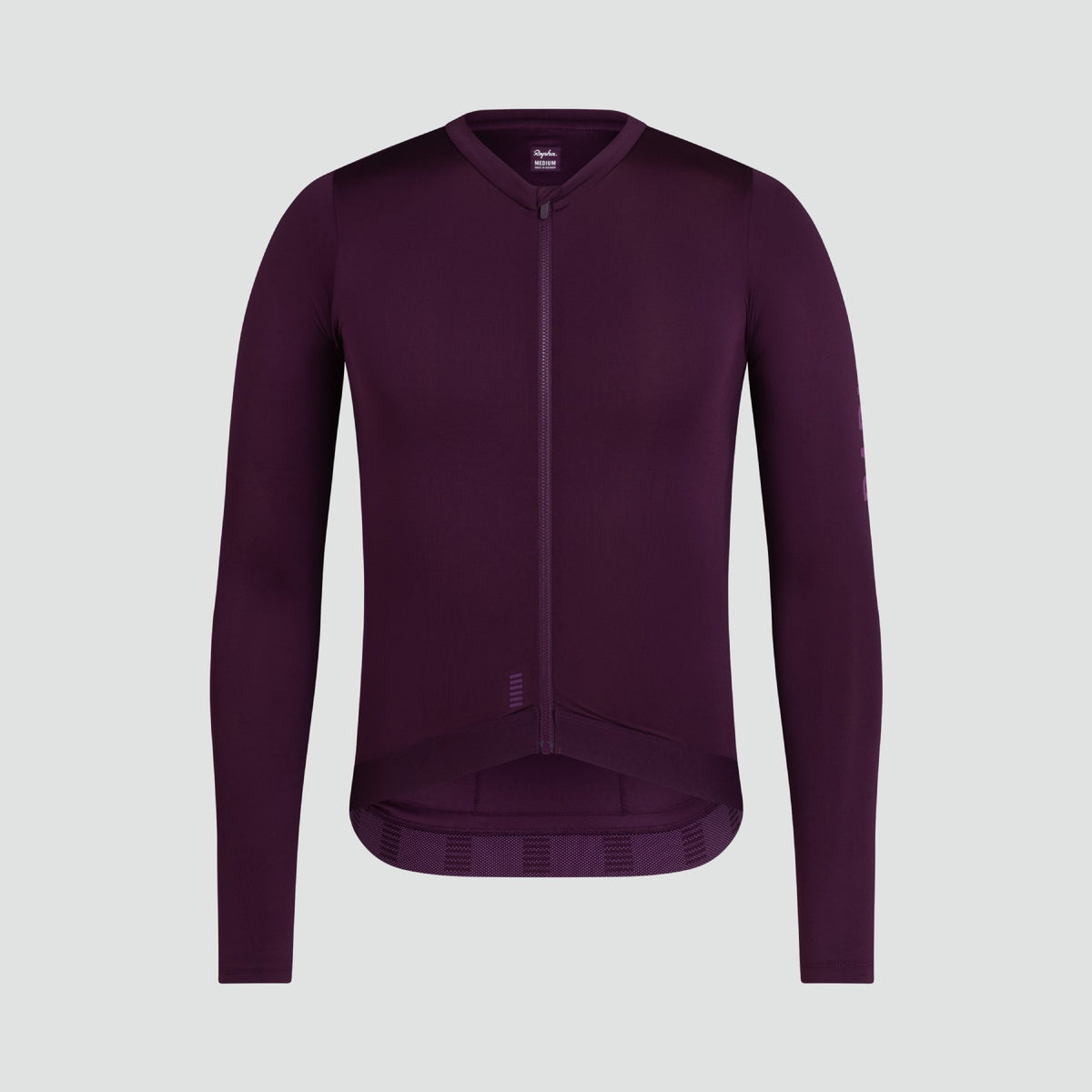 Pro Team Long Sleeve Lightweight Jersey III - Plum/Deep Magenta