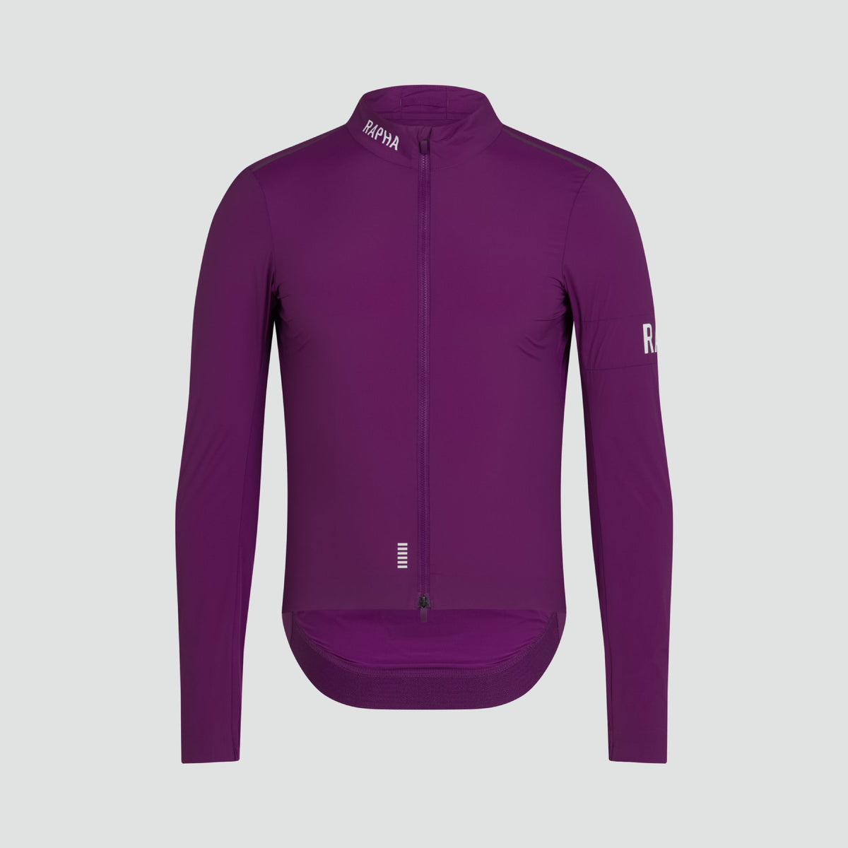 Pro Team Lightweight Wind Jacket II - Deep Magenta/White