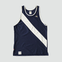 Women's Van Cortlandt Singlet - Navy/Ivory