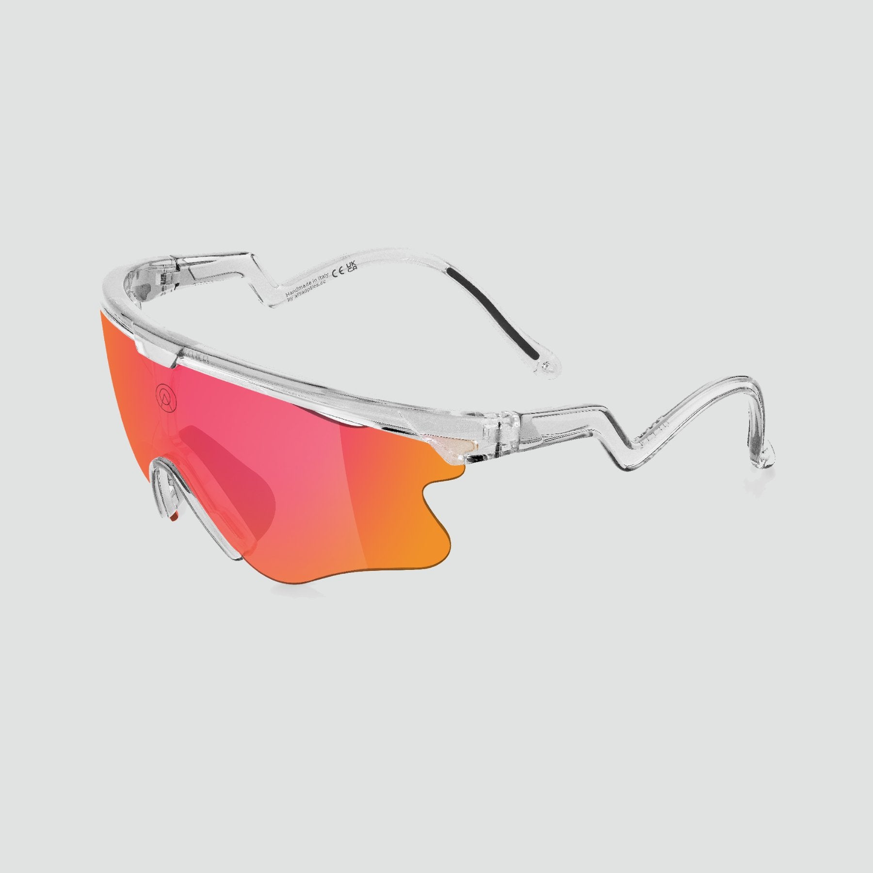 Delta LEI Sunglasses - Crystal Glossy VZUM™ F-LENS FIRE