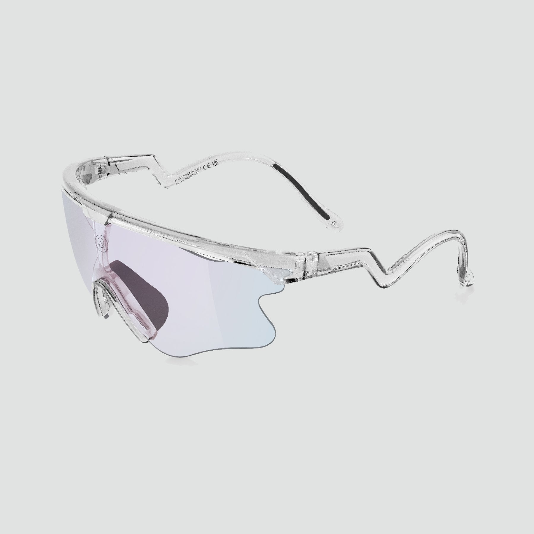 Delta LEI Sunglasses - Crystal Glossy VZUM™ F-LENS FIRE