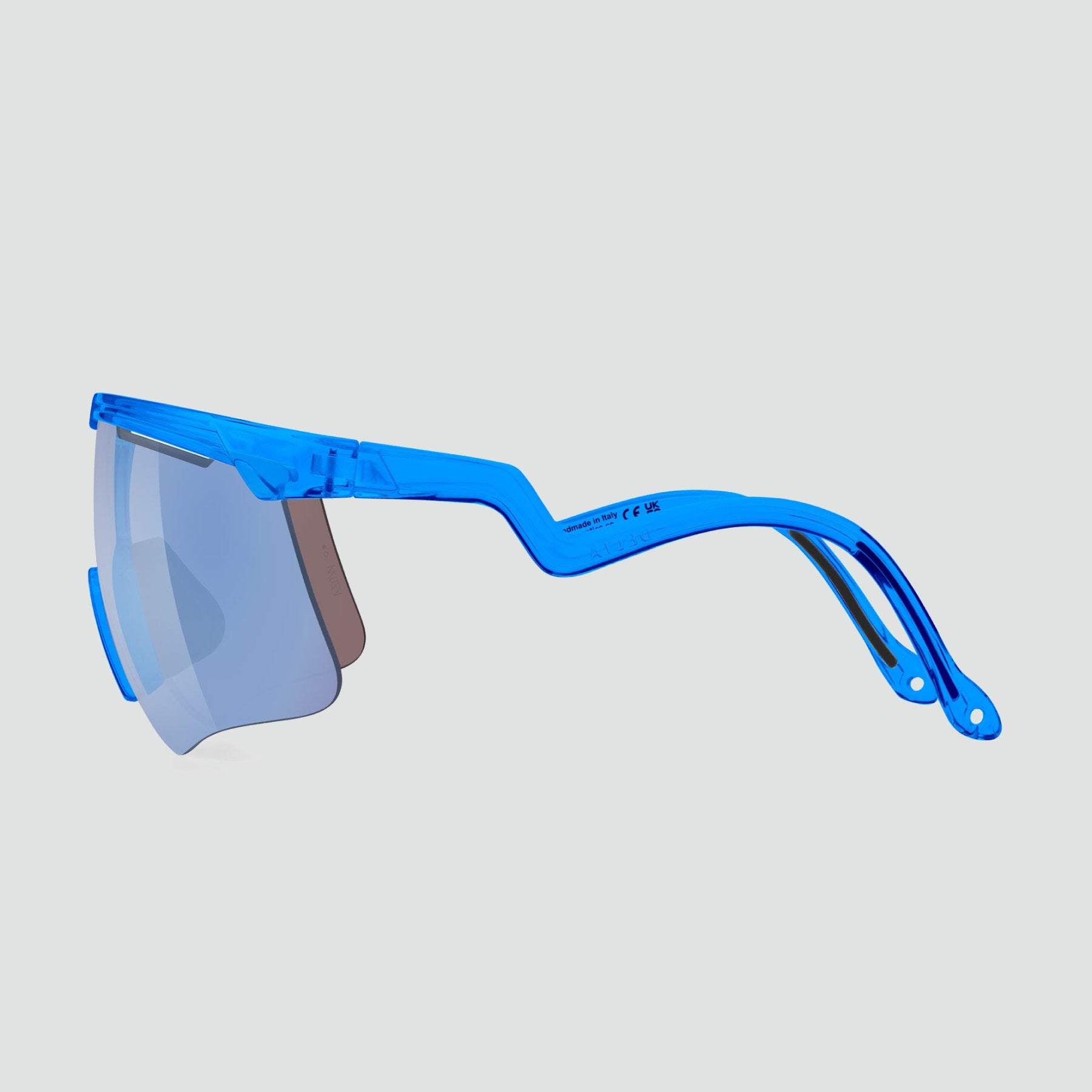 Delta Sunglasses - Blue Glossy VZUM™ F-LENS FLM