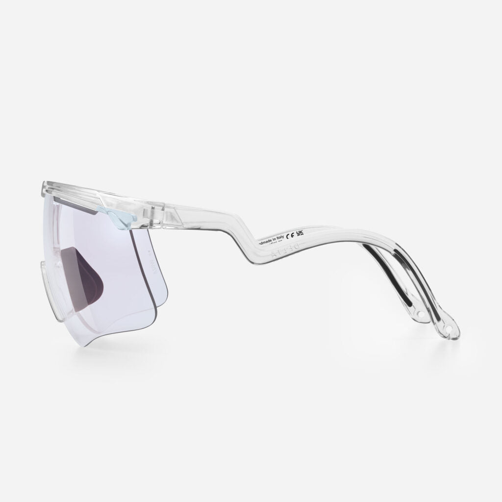 Delta Sunglasses - Crystal Glossy VZUM™ F-LENS FIRE