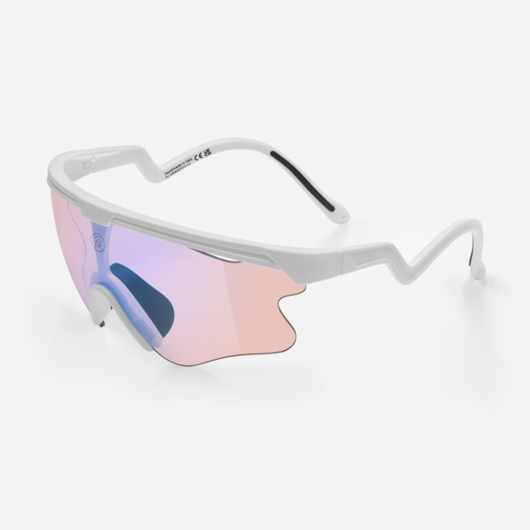 Delta LEI Sunglasses - White VZUM™ F-LENS FLM