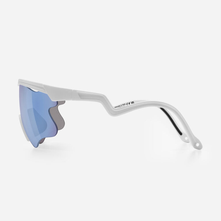 Delta LEI Sunglasses - White VZUM™ F-LENS FLM