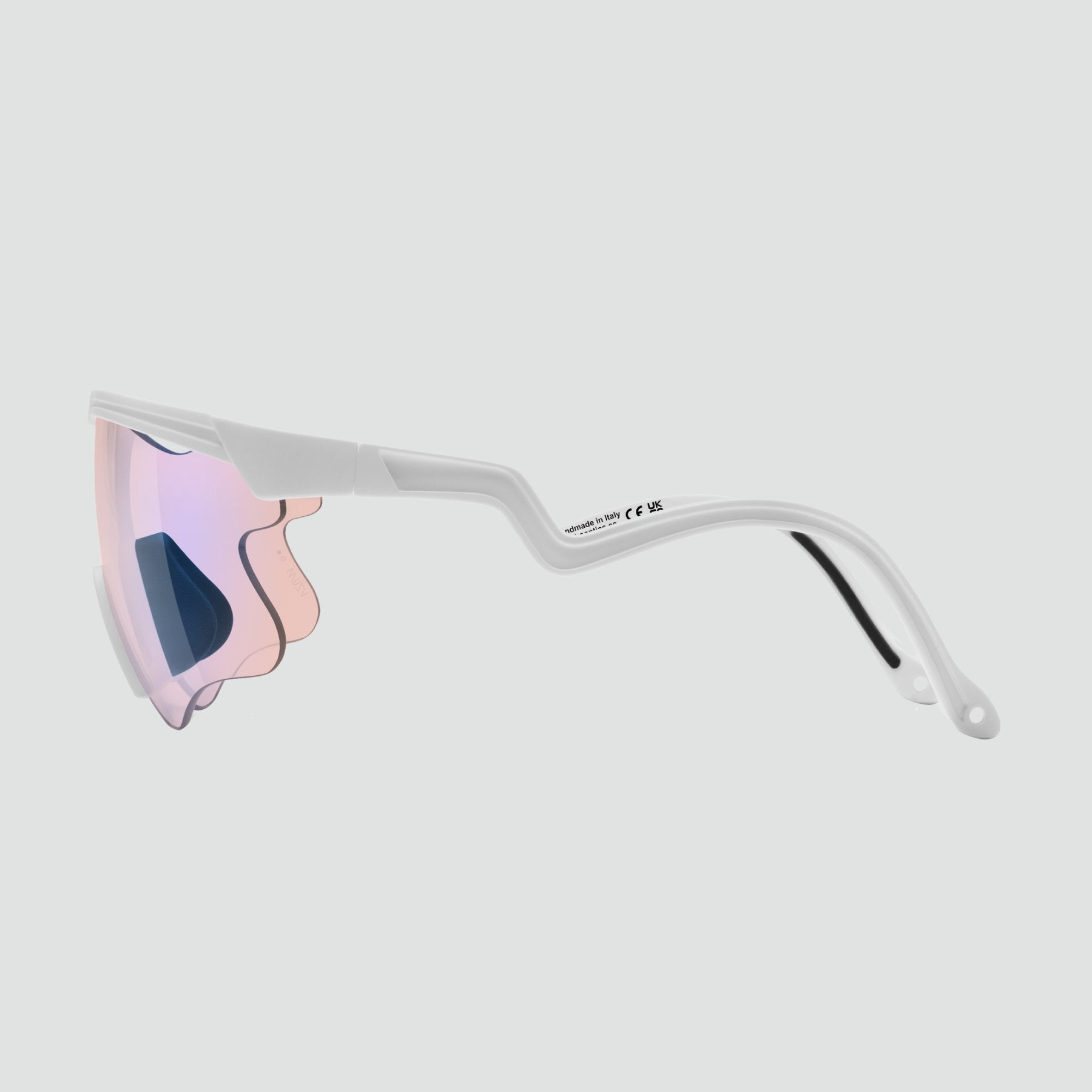 Delta LEI Sunglasses - White VZUM™ F-LENS FLM
