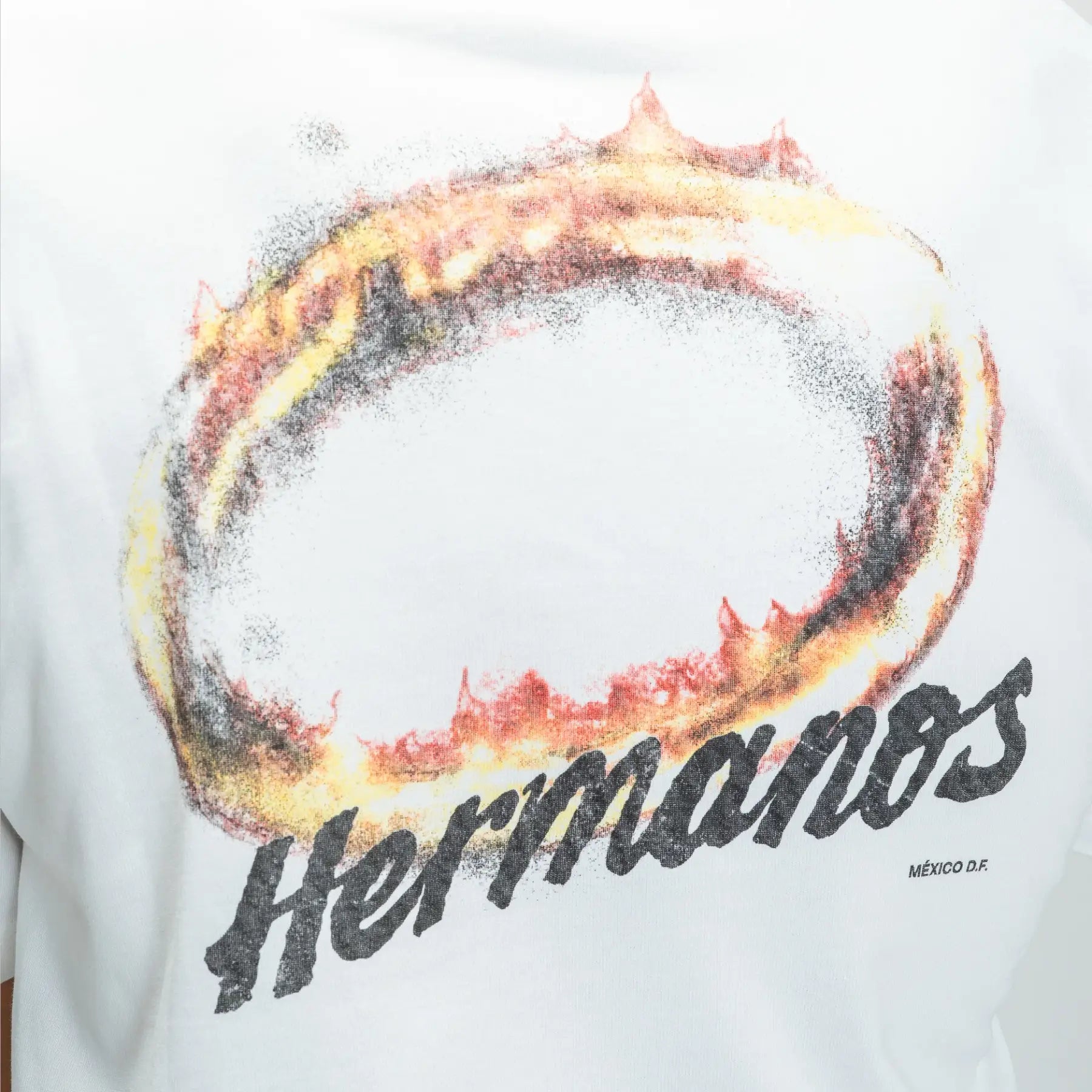 SS Swirl Koumori Boulder T-shirt - White