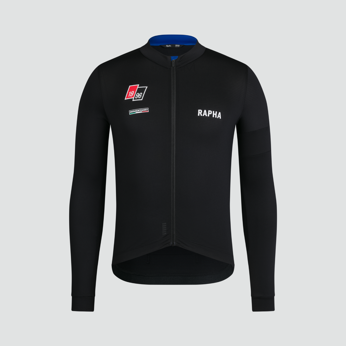 Pro Team LS Midweight Jersey - Novantasei - Black/Blue