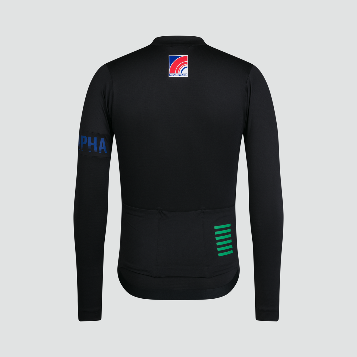 Pro Team LS Midweight Jersey - Novantasei - Black/Blue