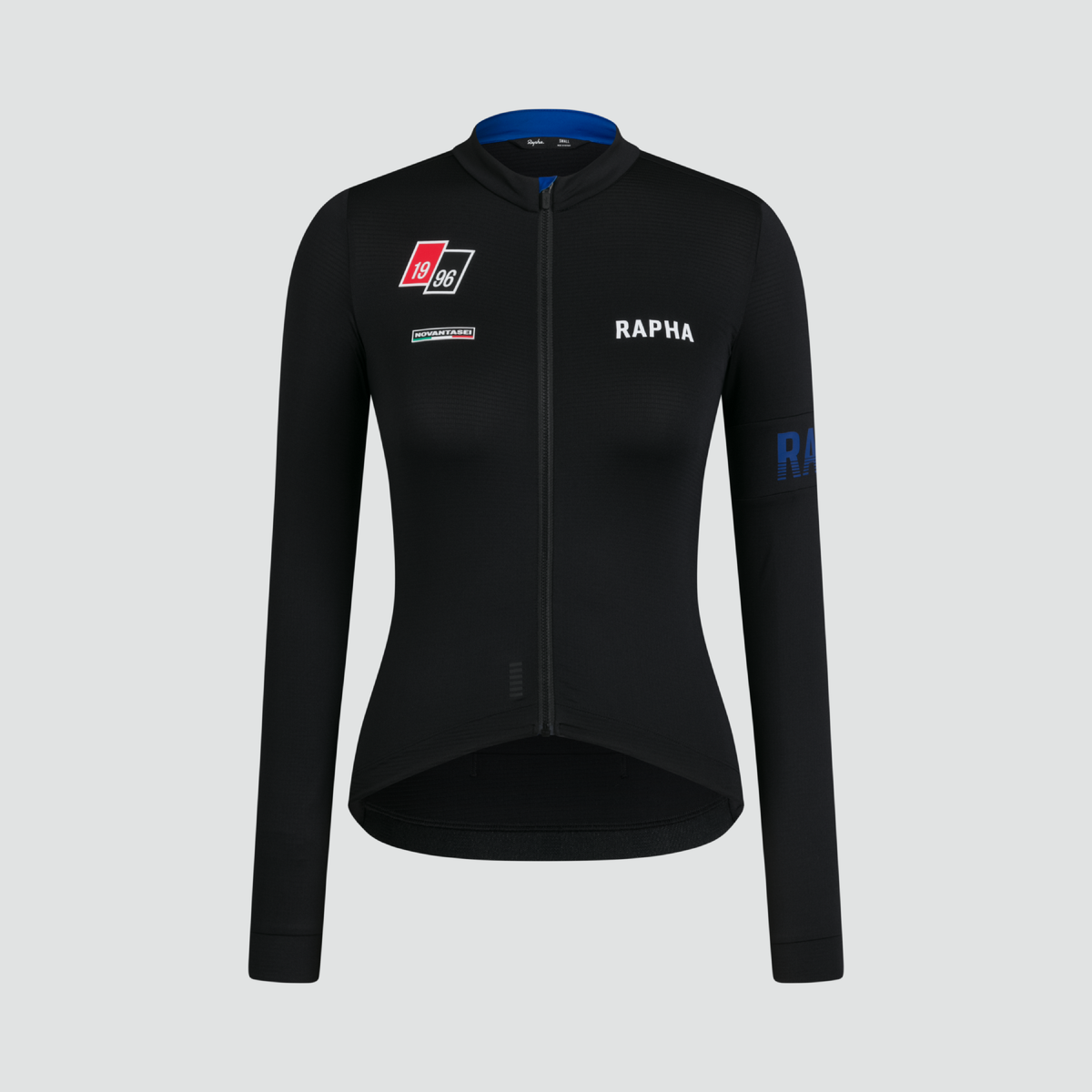 Women's Pro Team LS Midweight Jersey - Novantasei - Black/Blue