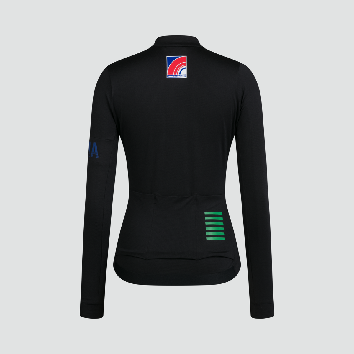Women's Pro Team LS Midweight Jersey - Novantasei - Black/Blue