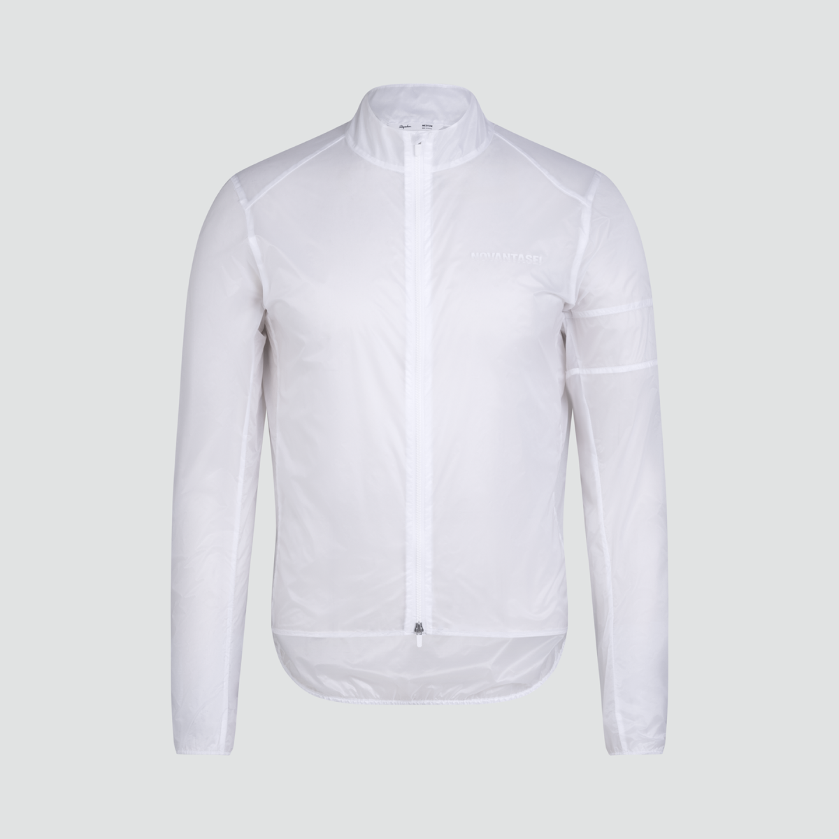 Pro Team Wind Jacket - Novantasei - Transparent/White