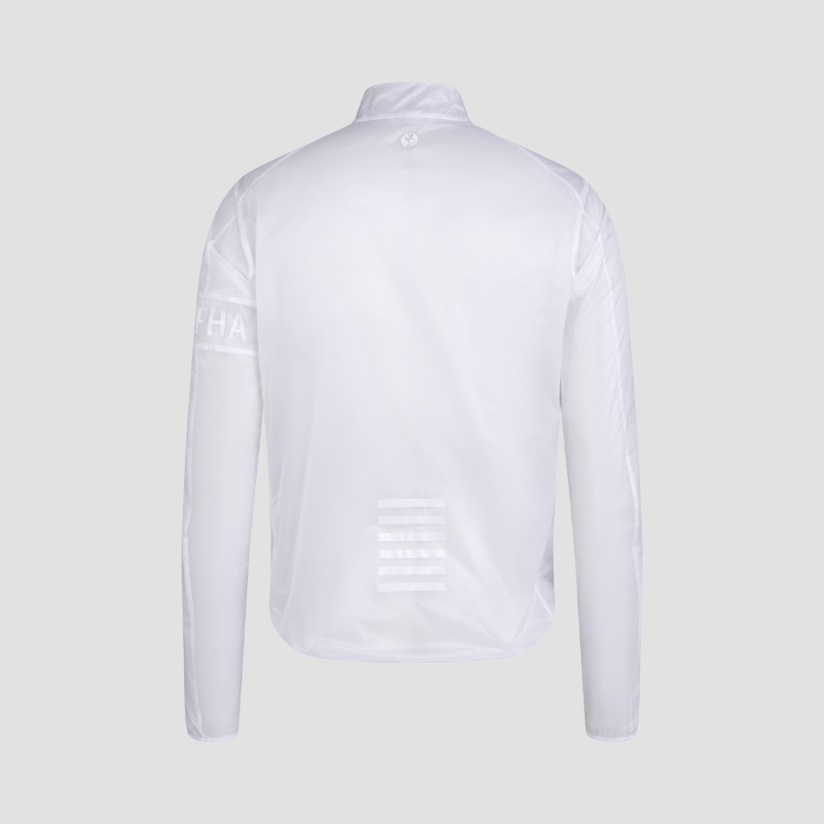 Pro Team Wind Jacket - Novantasei - Transparent/White