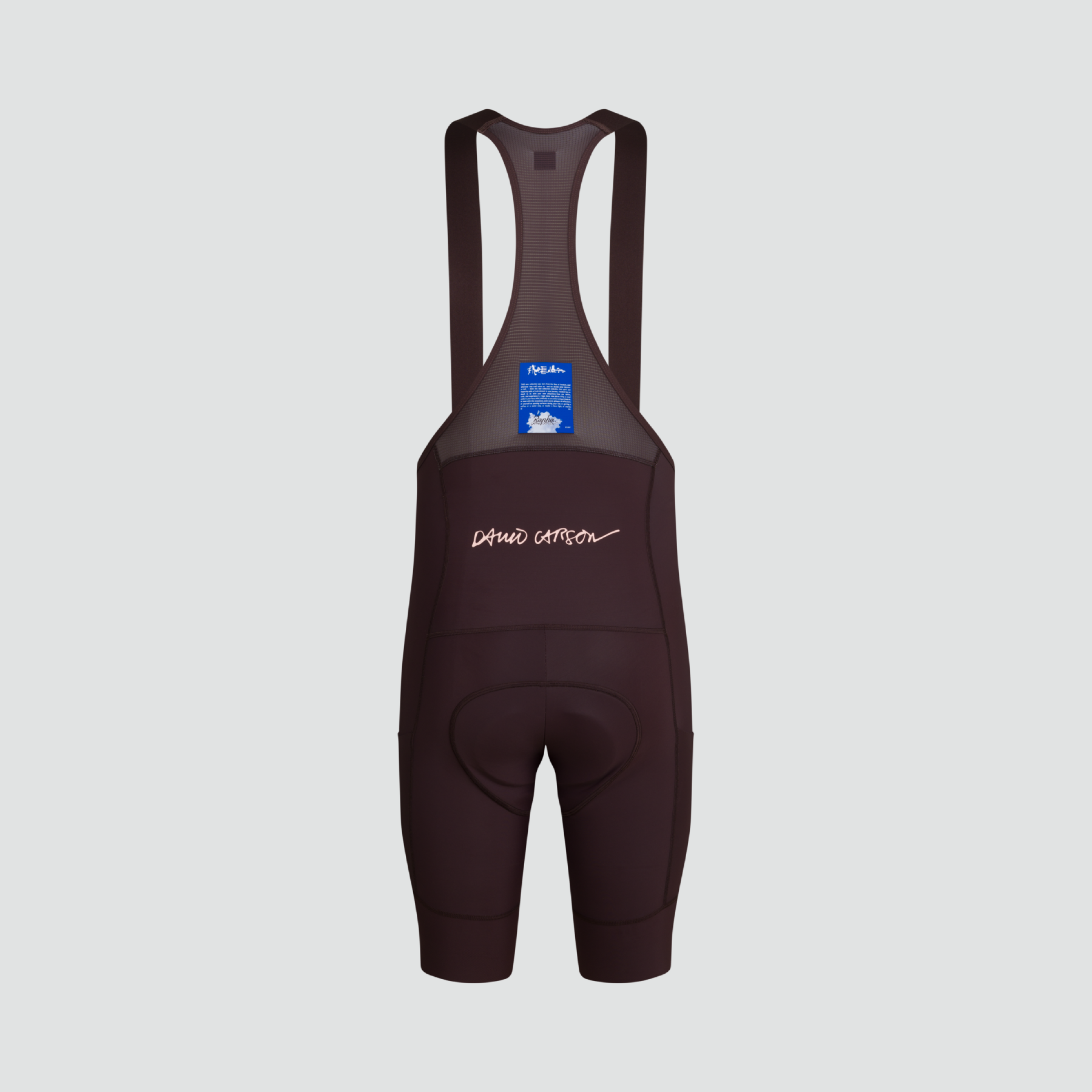 Rapha + David Carson Pro Team Cargo Bib Short - Chocolate/Cobalt