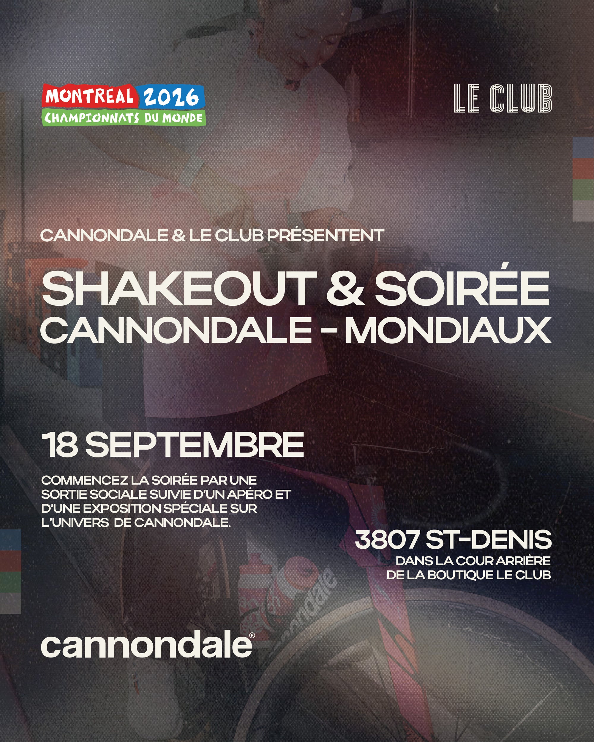 Cannondale Worlds Week Shakeout &amp; Social